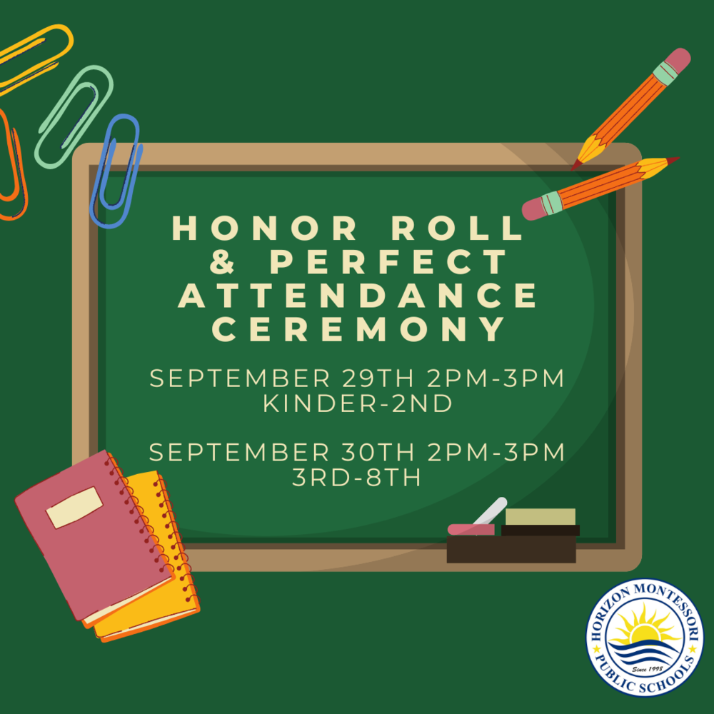 Honor Roll & Perfect Attendance Ceremony